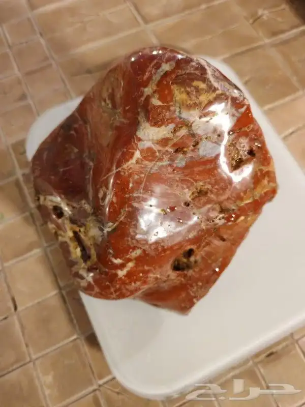 أحجار كريمة عقيق الجاسبر الأحمر G.STONES Agate RED JASPER 6