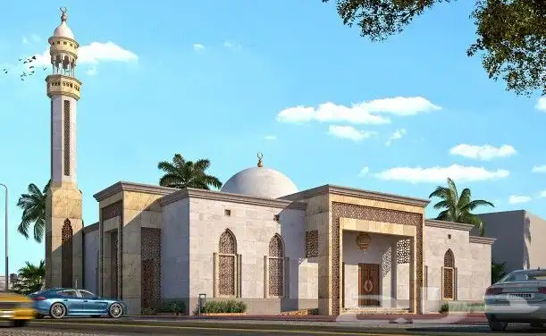 تصميم المساجد ثرى دي 3