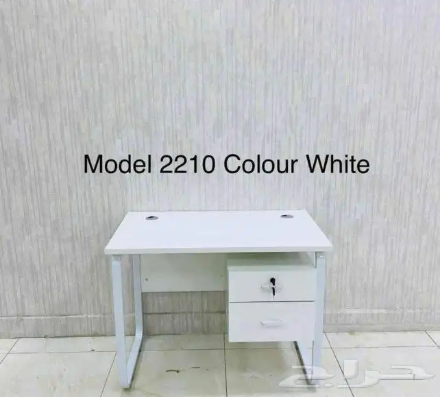 مكاتب ابيض واسود مودرن طاولة اجتماع محطات عمل ورك ستيشن كنب 21