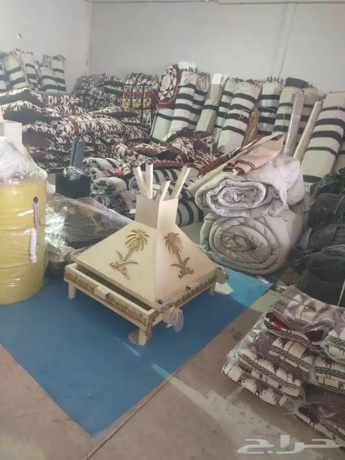 بيوت شعر مشبات خيام غرف خشب حمامات فيبر جلاس عربي وفرنجي 0