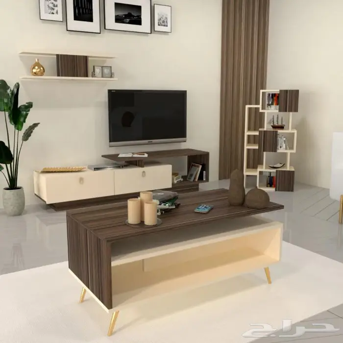 طاوللت وسط وهدمة تصميم انيق وعملي 1