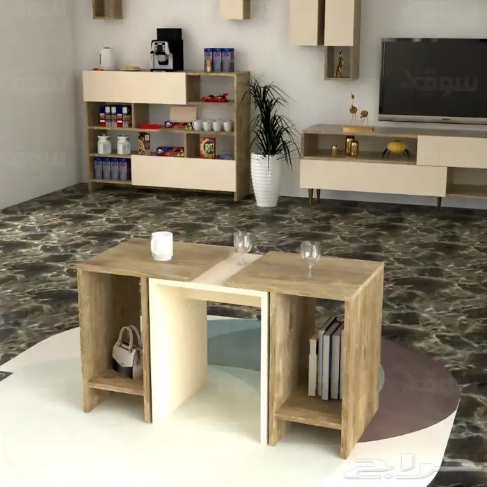 طاوللت وسط وهدمة تصميم انيق وعملي 6