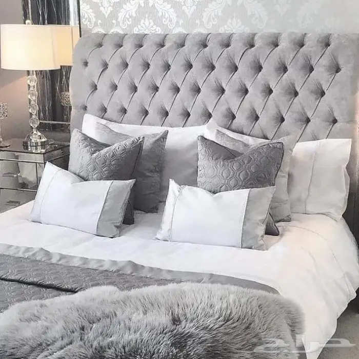 تفصيل غرفة نوم دولاب سرير تسريحة كمودينة جزامة مكتبة طاولة 3