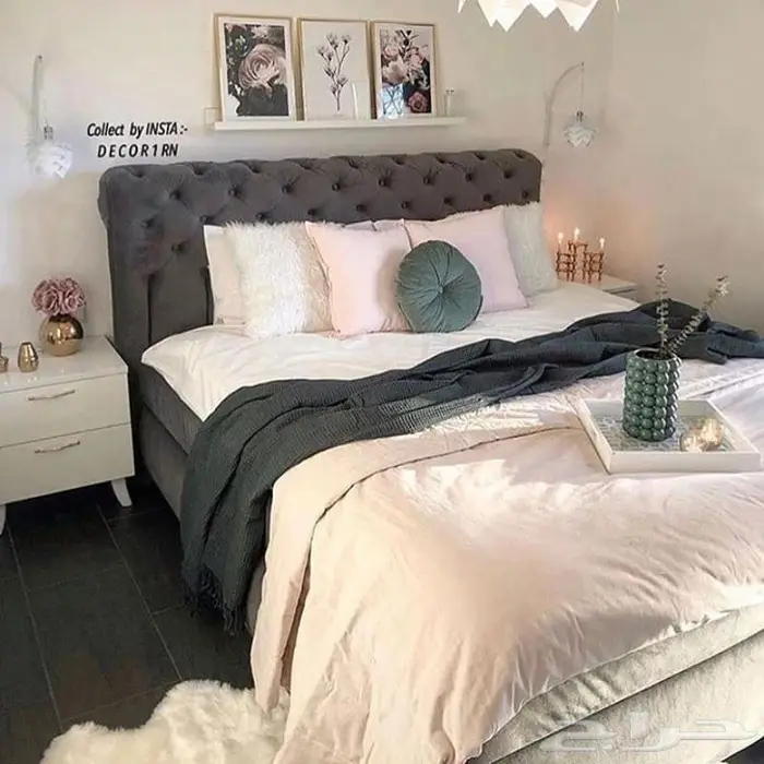 تفصيل غرفة نوم دولاب سرير تسريحة كمودينة جزامة مكتبة طاولة 12