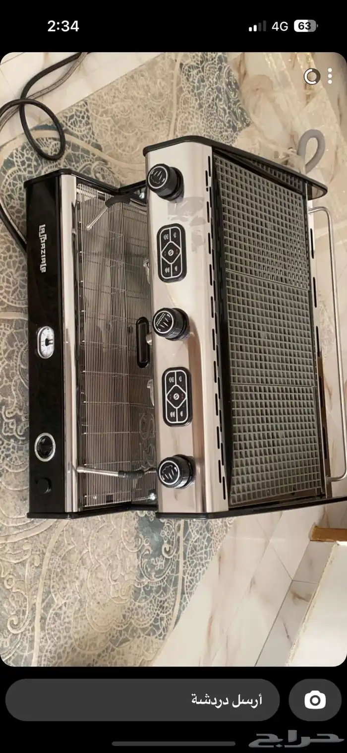 الة القهوه محل كوفي استخدام فقط 3 شهور بحالتها الجديده 1