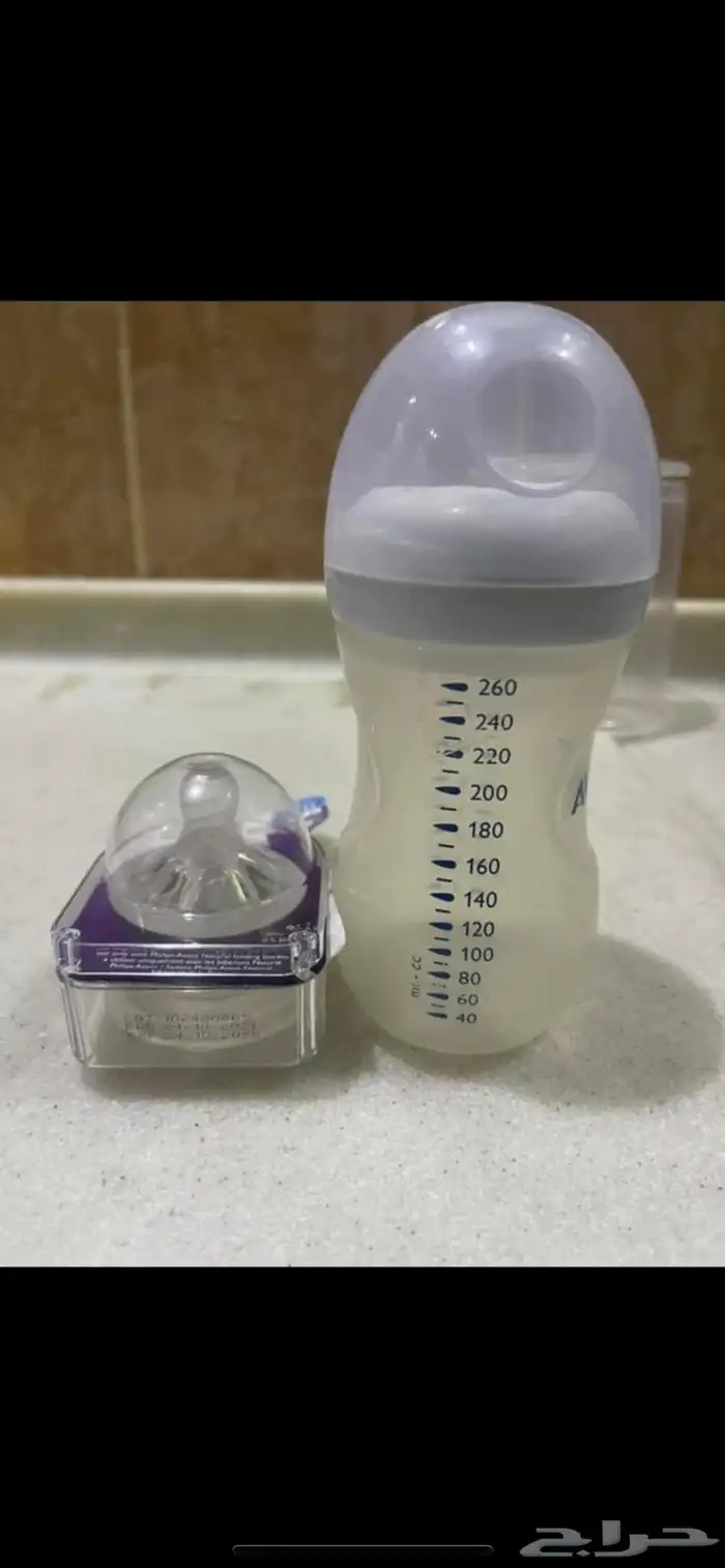 رضاعة فيليبس الحجم الكبير مع 2 مصاصة 0