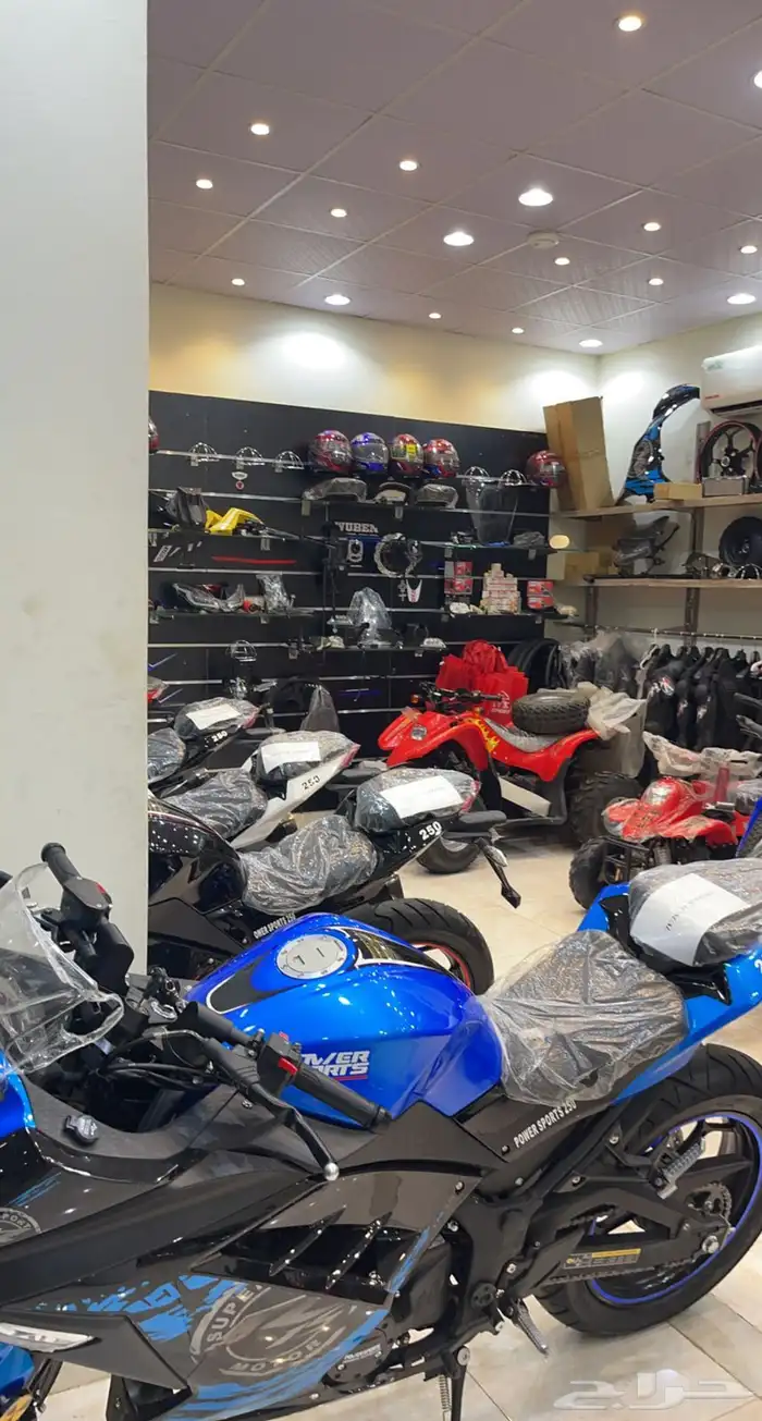 دباب ريس 250 دراجة نارية خصومات نهاية العام دبابات نينجا 18
