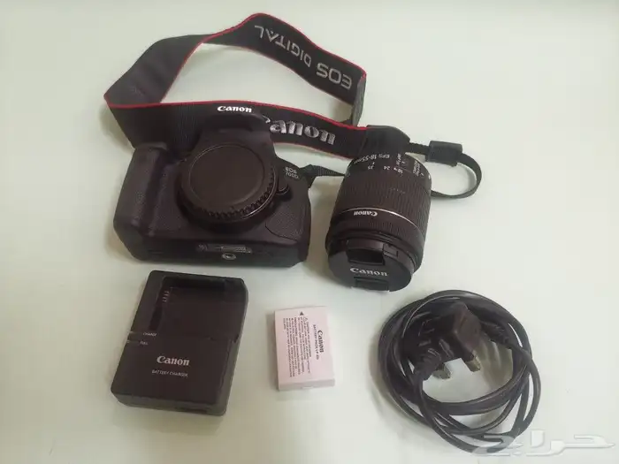 كاميرا كانون 700D Canon شاشه لمس متحركه نظيفه جدا 1