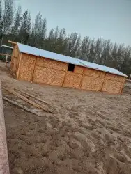 غرف خشب حمامات بيوت شعر تجهيز مخيمات 0