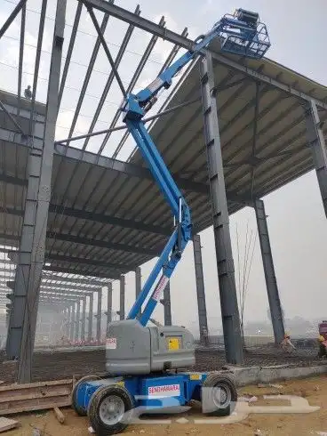 رافعات عمال سقالات كهربائيه سيزرلفت مانلفت للايجار في الرياض 3