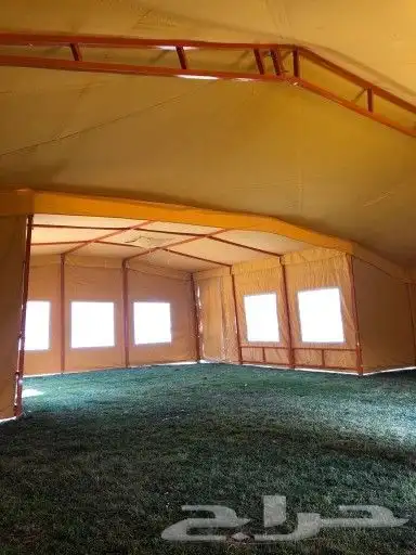 تركيب الخيام وبيوت الشعر وصيانتها وتفصيل شراعات المطر 2