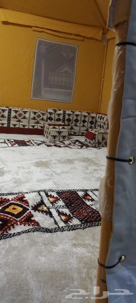 خيمة الملكه صباح ضد المطر100 2
