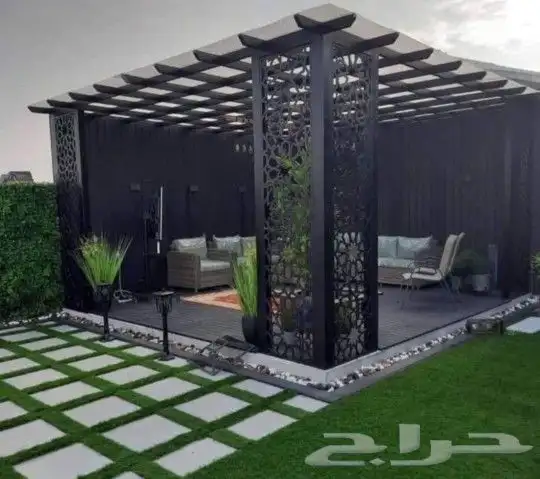 طاولات مظلات ابواب حديد درايش طرابزونات 2