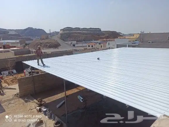 حداد هناجر مضلات سواتر شنكو أبواب شبابيك برجولات سواتر 3