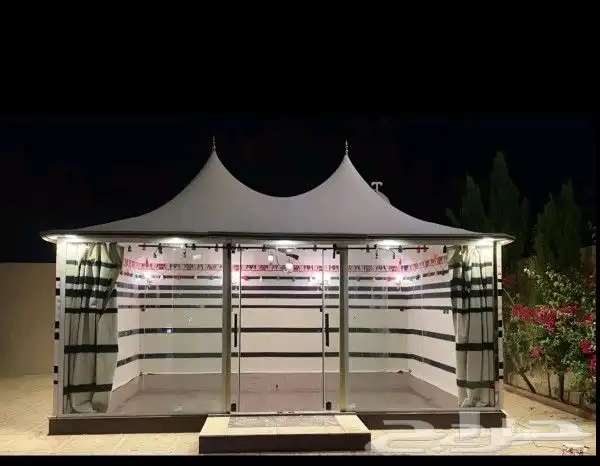 تركيب الخيام وبيوت الشعر وصيانتها وتفصيل شراعات المطر 1