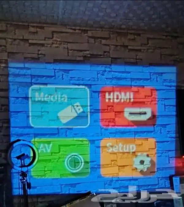 بروجكتر منزلي ميني بروجيكتور هوم سينما led 5