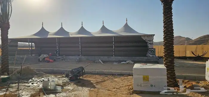 خيام صقور خيام القبب. خيام المطورة. بيت شعر مجالس مضافاا 5