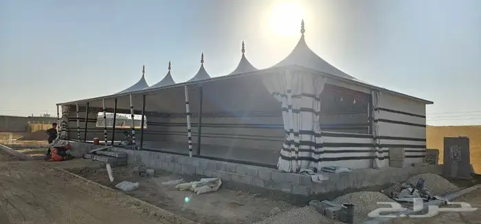 خيام صقور خيام القبب. خيام المطورة. بيت شعر مجالس مضافاا 6