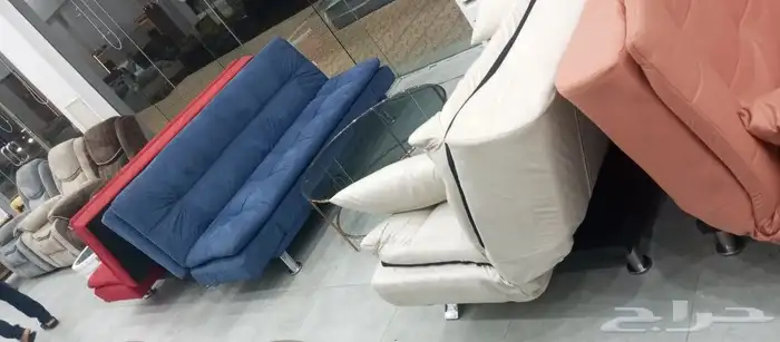 كنب مفرد مع سرير 4