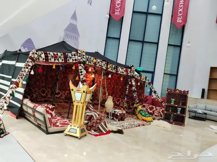 تاجير جلسات شعبيه وكنب وسماعات والعاب ترفيهيه 6