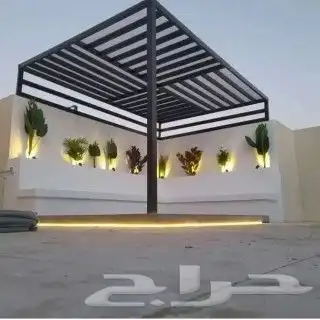 تنسيق حدائق وعشب الصناعي 8