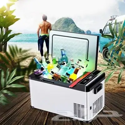 ثلاجة فريزر تبريد وتجميد حجم 40 لتر 12 24 فولت على ولاعه 5