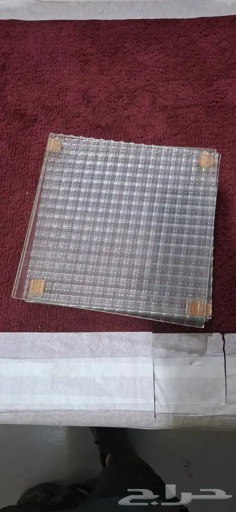 زوجاج سكوريت 12مل لمنيتل 6مع 6 وزجاج دبل جلاس 3