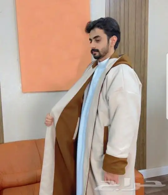 فروات رجالي شتويه جوخ دبل فيس جهتين 6