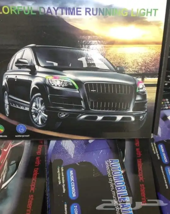 انوار السيارات عدسات ليزر هلا فايف كيو فايف شمعات اسطبات لمب 5