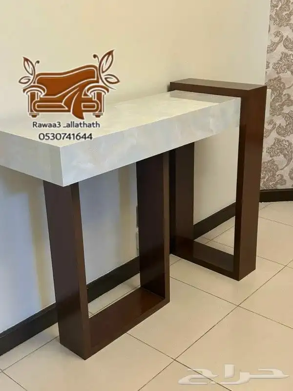 تفصيل طاولات مداخل مدخل كونسول 1