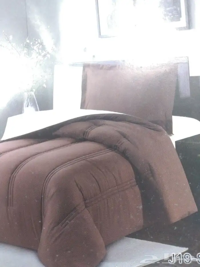 يوجد لديناء لحافات مكرو فايبر قطن وكمان مخمل ناعم 6