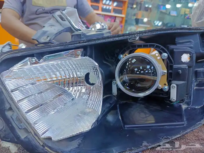 انوار السيارات عدسات ليزر هلا فايف كيو فايف شمعات اسطبات لمب 43