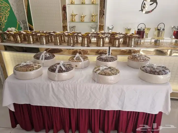 ركن ضيافه عربه قهوجي صباب مقاديع حفلات مناسبات 5