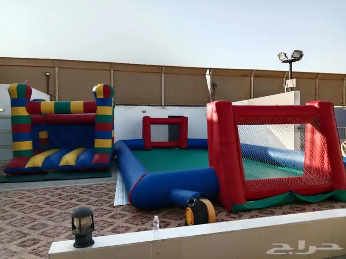 ايجار يومي ملعب صابوني زحليق نطيطات 5