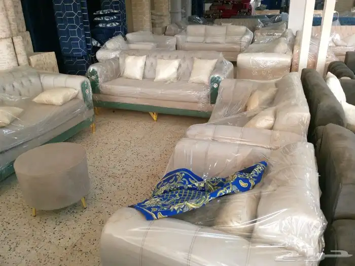 مجالس كنبات جاهزه ومساند جاهز وباطرمه جاهز وكنبات مفرقه وطاو 46