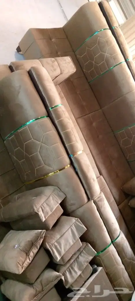 مجالس كنبات جاهزه ومساند جاهز وباطرمه جاهز وكنبات مفرقه وطاو 21