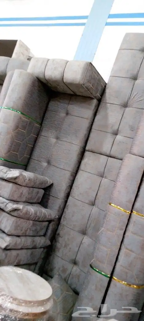 مجالس كنبات جاهزه ومساند جاهز وباطرمه جاهز وكنبات مفرقه وطاو 24