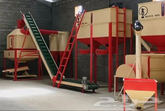 مصنع اعلاف 4طن عباره عن30 معده 0