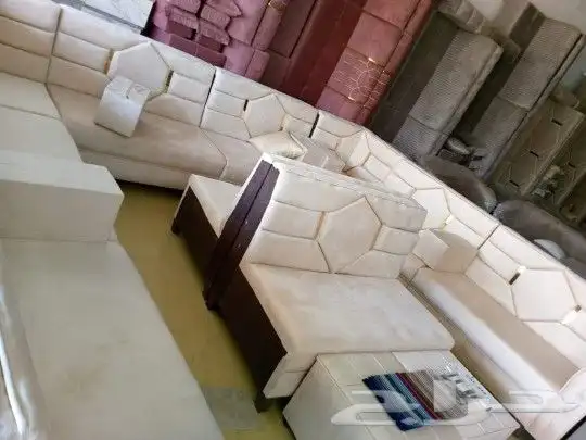 مجالس كنبات جاهزه ومساند جاهز وباطرمه جاهز وكنبات مفرقه وطاو 42