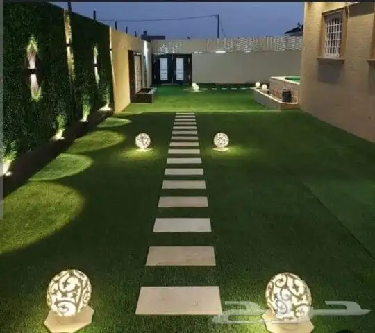 نوفر جميع خدمات تصميم وتنسيق الحدائق العامة والمنزلية 0