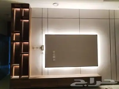 ديكورات داخليه تنسيق مداخل خلفيات شاشه ارضياة باركيه جبس بور 6