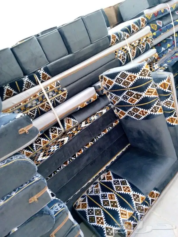 مجالس كنبات جاهزه ومساند جاهز وباطرمه جاهز وكنبات مفرقه وطاو 7