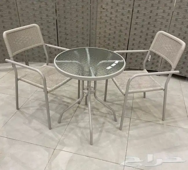 اطقم كرسيين وطاولة خارجي 6