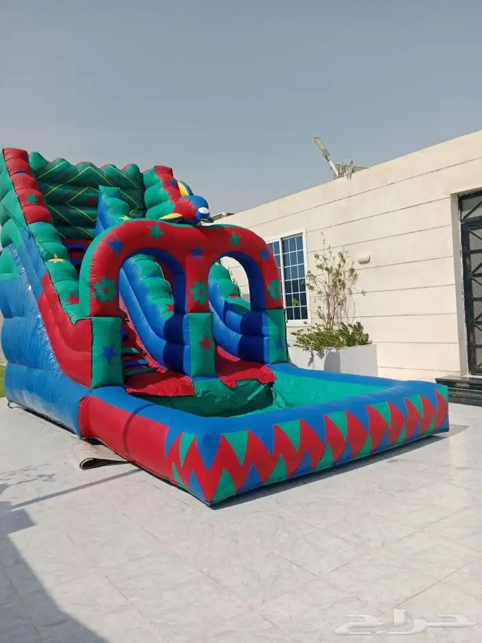 ايجار يومي ملعب صابوني زحليق نطيطات 8