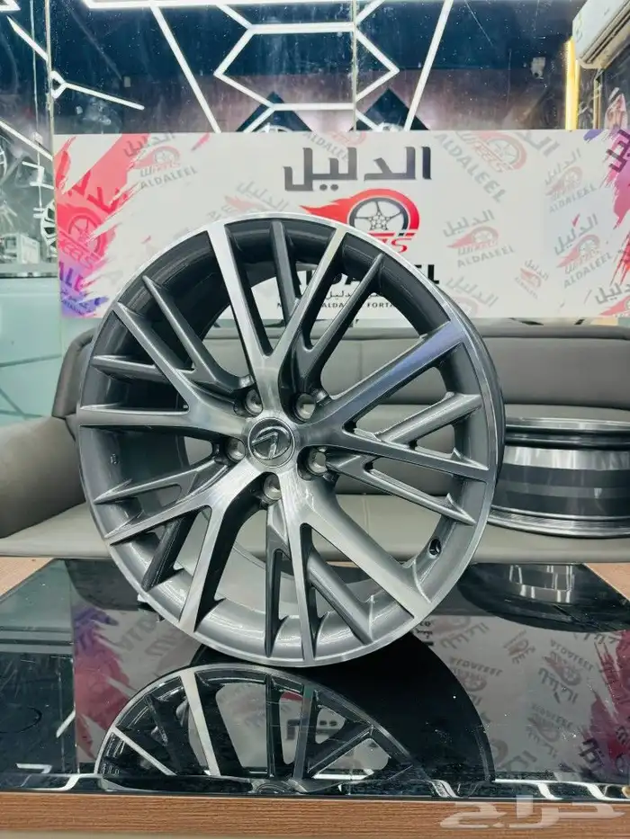 جنوط لكزس GS مقاس 19 موديل 2018 تجاري جديد كرتون 4