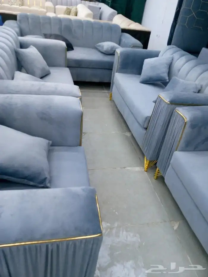 مجالس كنبات جاهزه ومساند جاهز وباطرمه جاهز وكنبات مفرقه وطاو 3