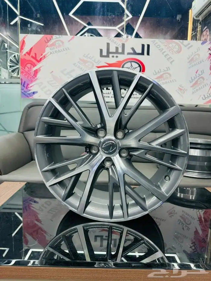 جنوط لكزس GS مقاس 19 موديل 2018 تجاري جديد كرتون 0