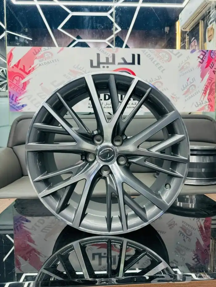 جنوط لكزس GS مقاس 19 موديل 2018 تجاري جديد كرتون 5