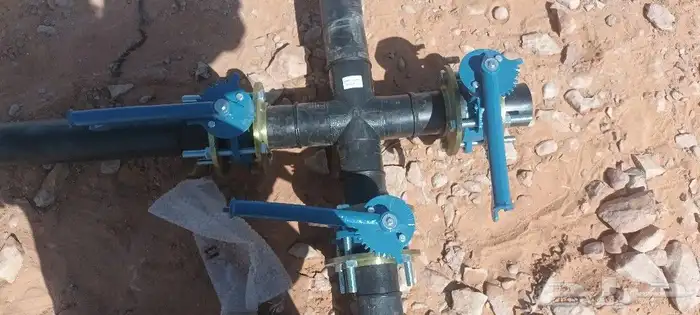تركيب لحام ليات و رشاش 1