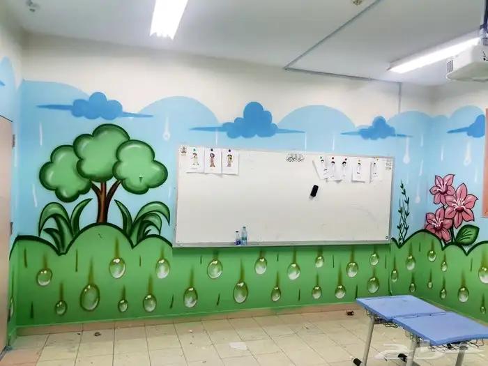 خطاط _ورسام _ رسومات جدارية 2